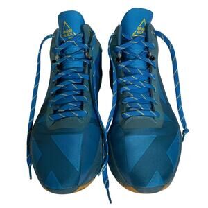 BrandBlack Rare Liquid Metal Basketball Shoes Lightning Blue Men's Size 10 USED